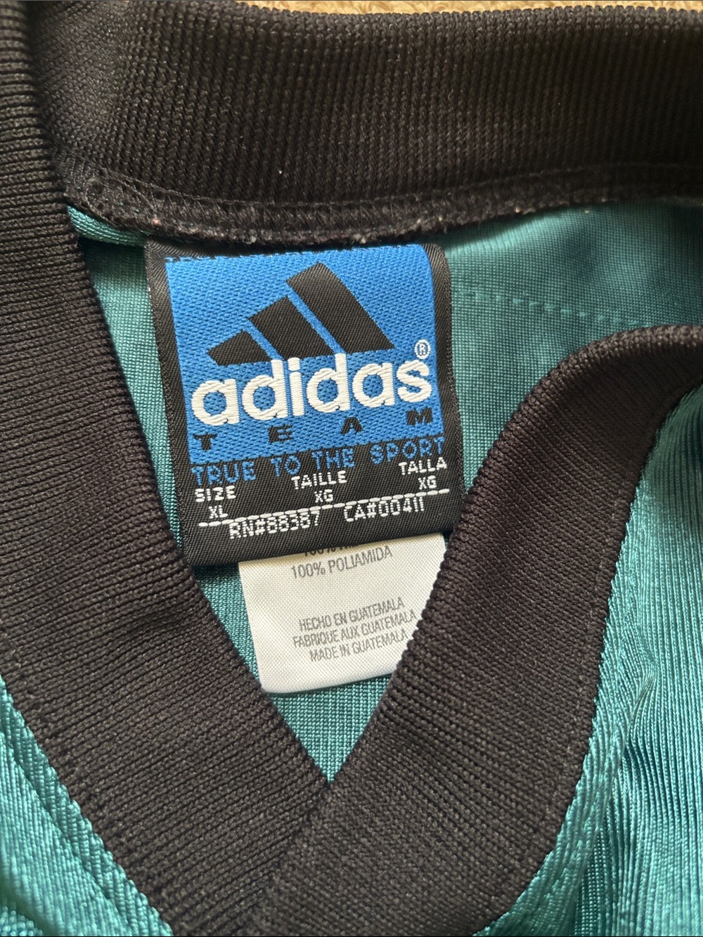 adidas Teal and White Philadelphia Eagles Number 5 Jersey
